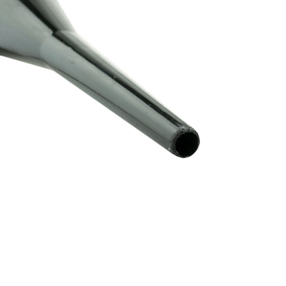 Long Black Plastic Funnel – Narrow Spout, Polypropylene