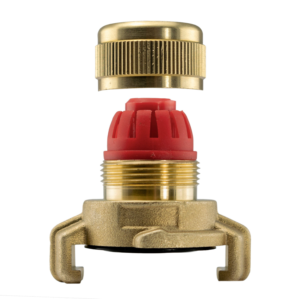 Geka-Type Brass Set – 13mm Hose Barb & ½″ Screw-Tight Hose Connector
