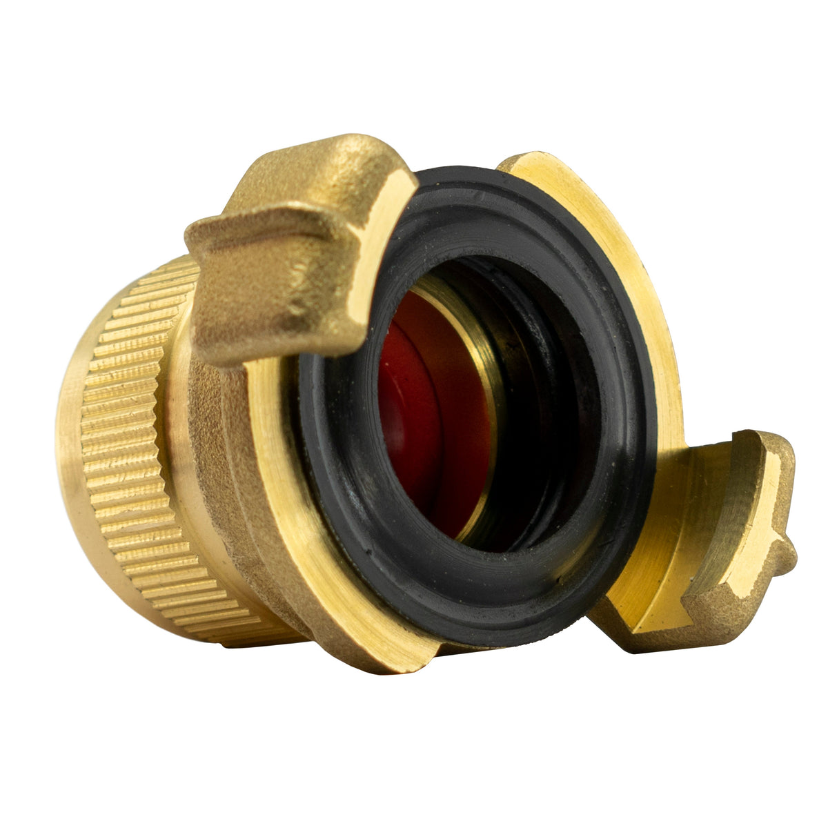 Geka-Type Brass Set – 13mm Hose Barb & ½″ Screw-Tight Hose Connector