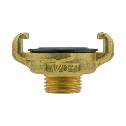 15mm Brass Wall Flange Kit with Lever Valve + Geka 19mm Barbed Set