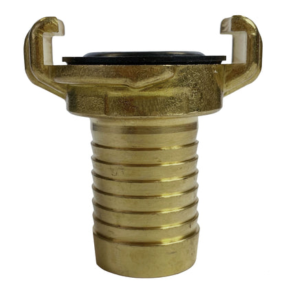 Yellow ½″ Garden Hose Kit with Two Geka-Type Claw Fittings