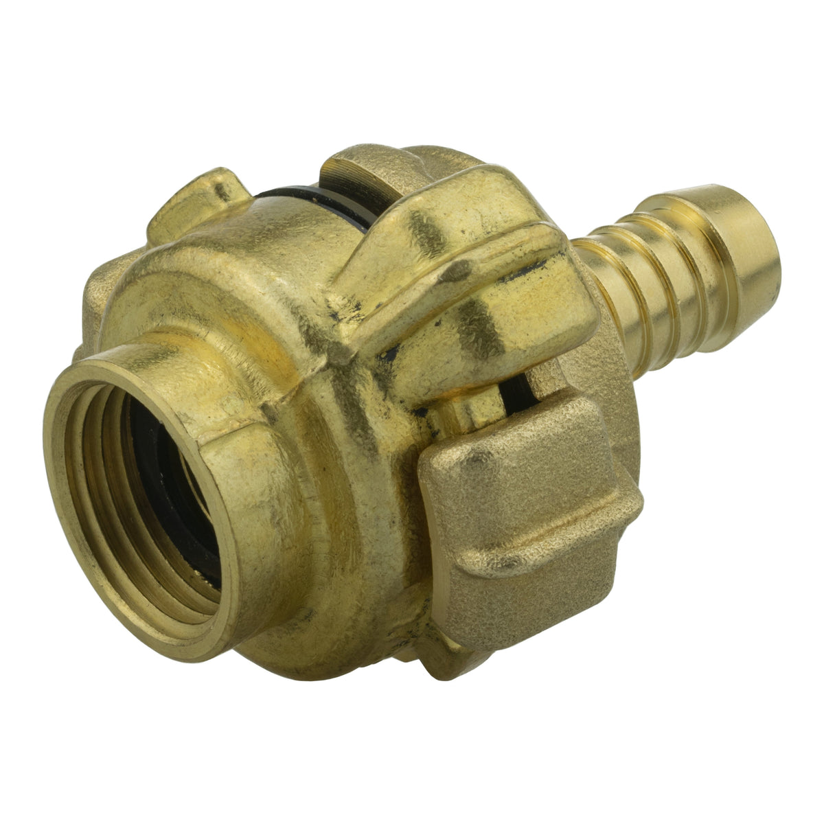 Geka-Type Brass Set – 13mm Hose Barb & ½″ BSP Female