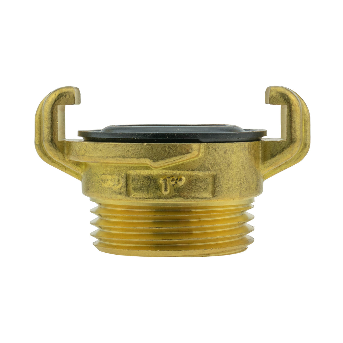 IBC S60X6 Extended Adapter & Lever Valve – Brass Claw Outlet