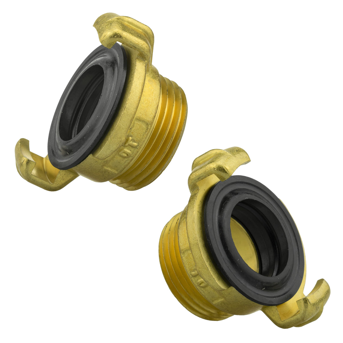 IBC S60X6 Cap & Brass Lever Valve – Geka-Type Claw Outlet