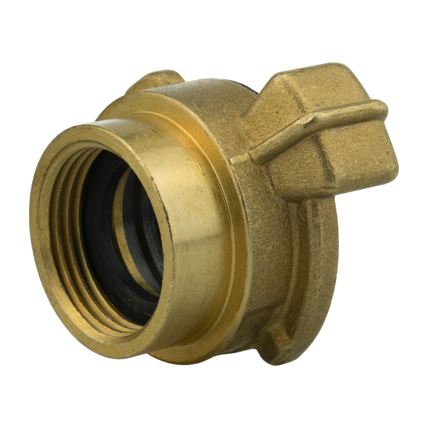 Three Way Tap Splitter Brass 3/4" BSP With Geka Type Claw Outlets