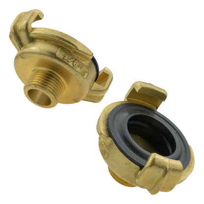 Geka Type Claw Fitting - 3/8" BSPM