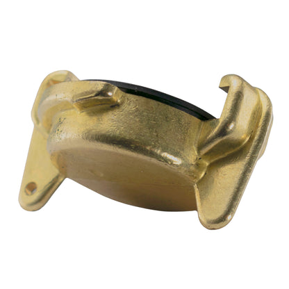 Geka-Type Brass Set – 13mm Hose Barb & Blanking Cap