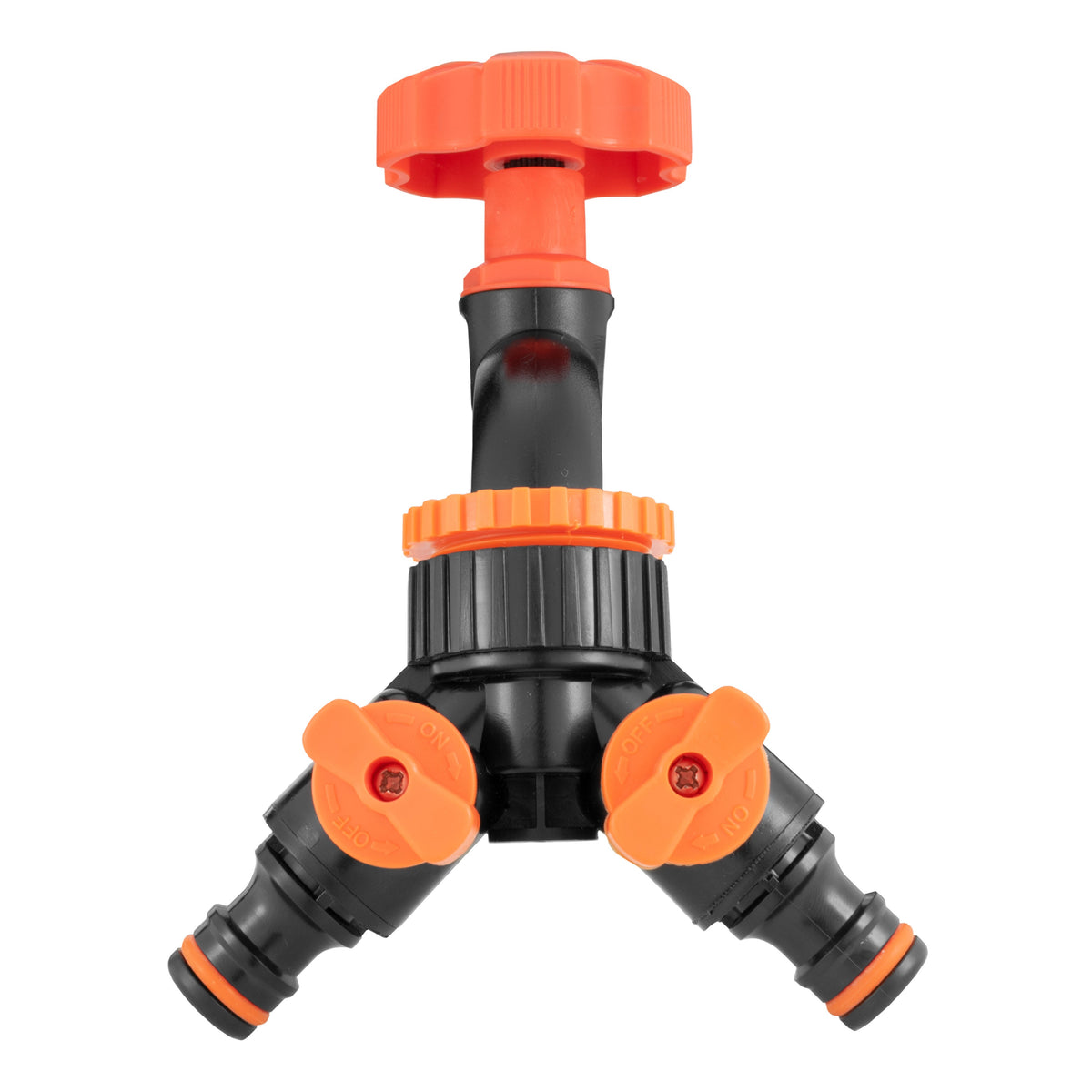 ¾″ Water Butt Kit with Black Tap & Two-Way Splitter
