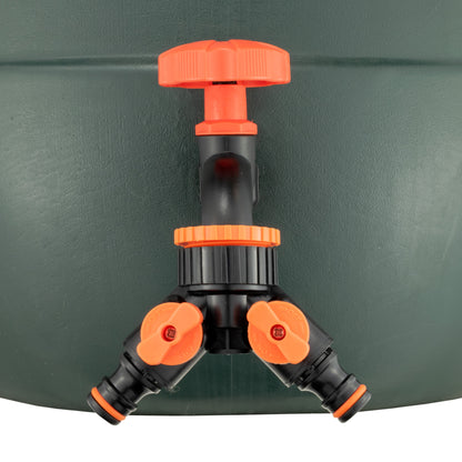 ¾″ Water Butt Kit with Black Tap & Two-Way Splitter