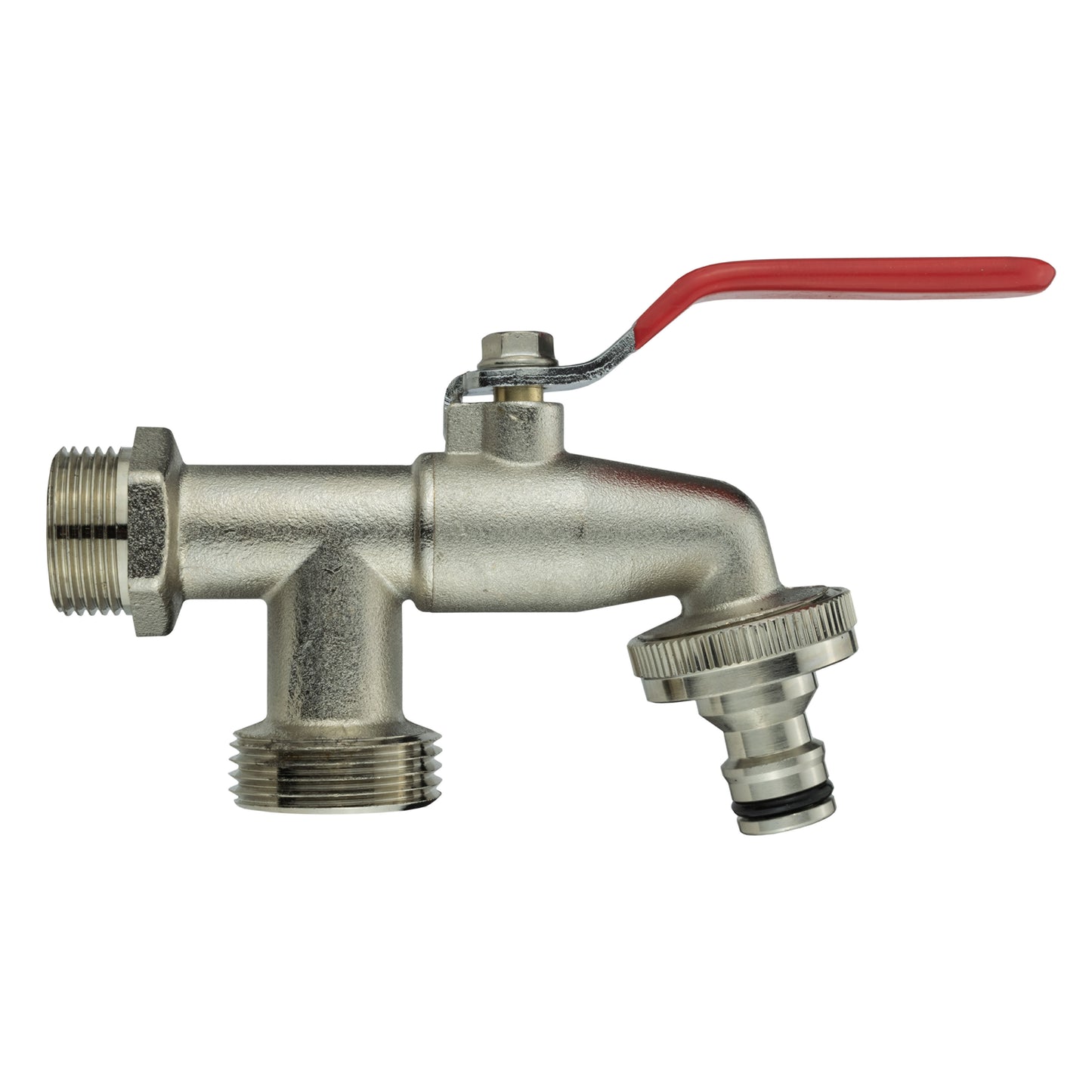 20mm MDPE Wall Flange with Double Lever Tap