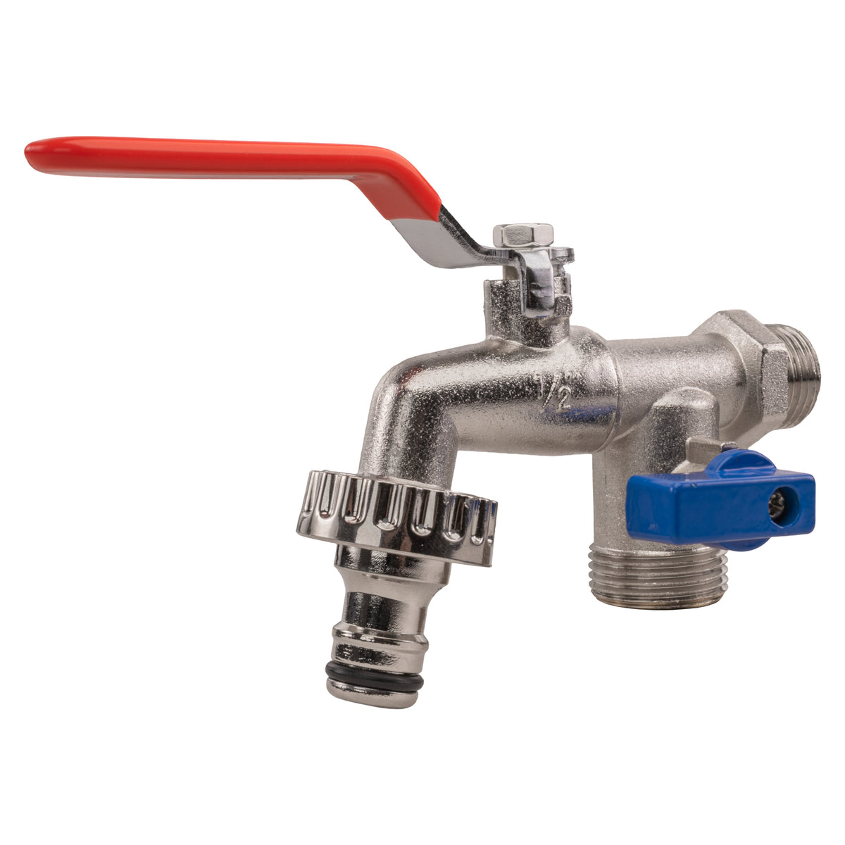 ½″ BSP Water Butt Kit with Double-Outlet Lever Tap