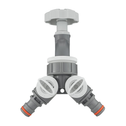 ¾″ Water Butt Kit with White Line Tap & Two-Way Splitter