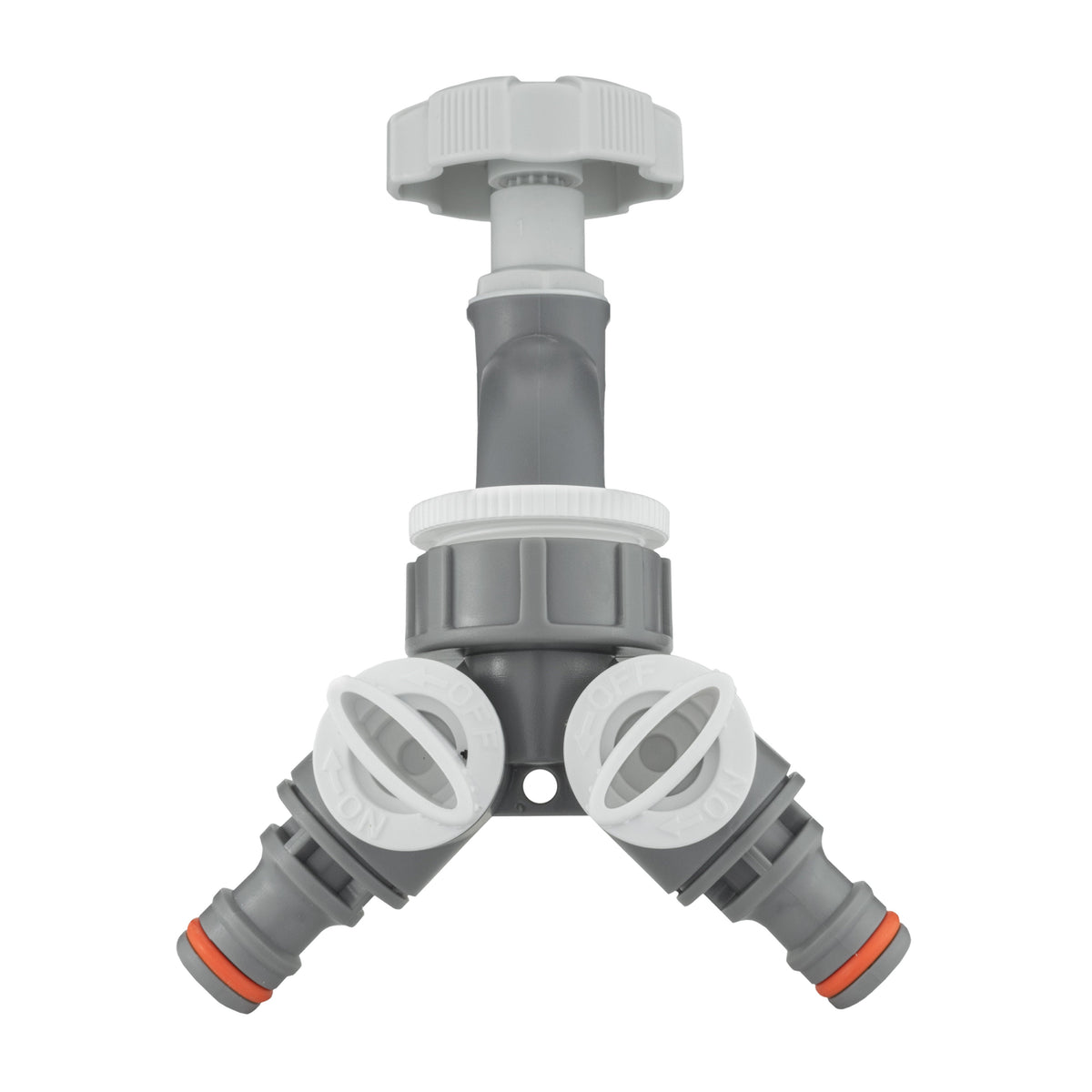 ¾″ Water Butt Kit – Grey Tap & Two-Way Splitter & Cutter