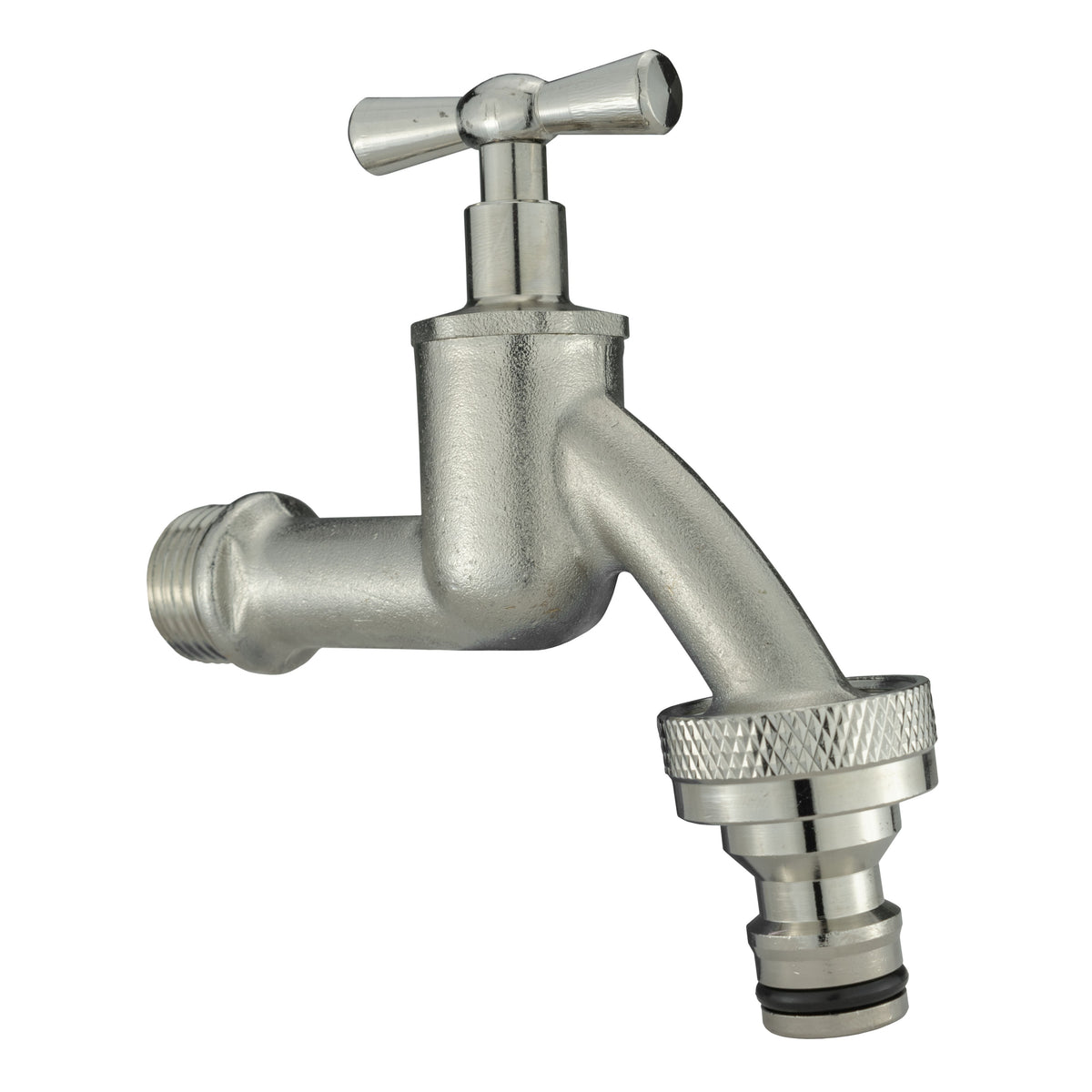IBC S60X6 Cap & ¾″ Nickel-Plated Bib Tap – Quick Outlet
