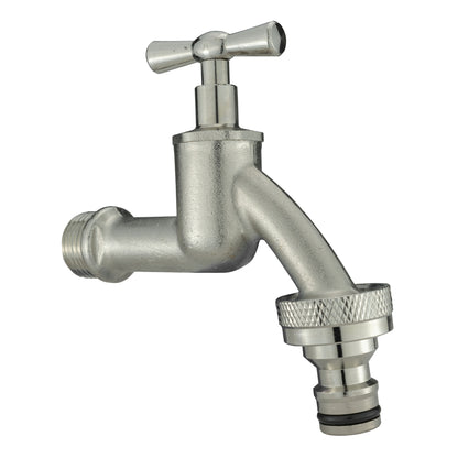 IBC S60X6 Cap & ¾″ Nickel-Plated Bib Tap – Quick Outlet