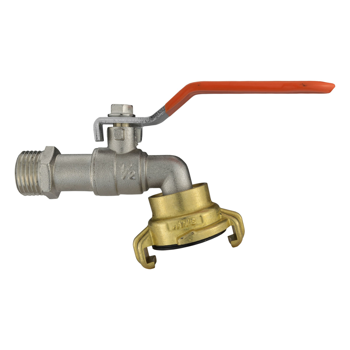20mm MDPE Wall Kit – Lever Tap & 13mm Claw Hose Tail