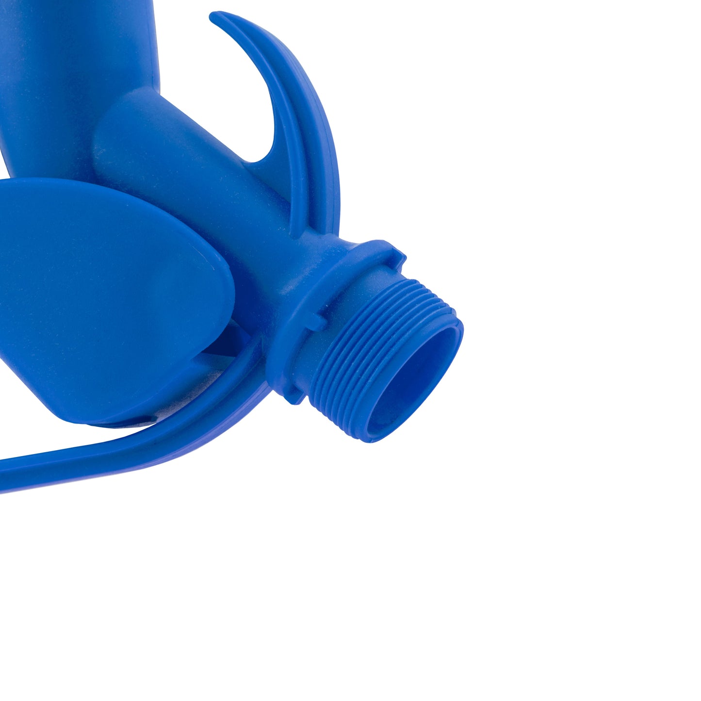 Fuel Nozzle Gun 3/4" Barb Inlet - Metal Outlet (Blue)