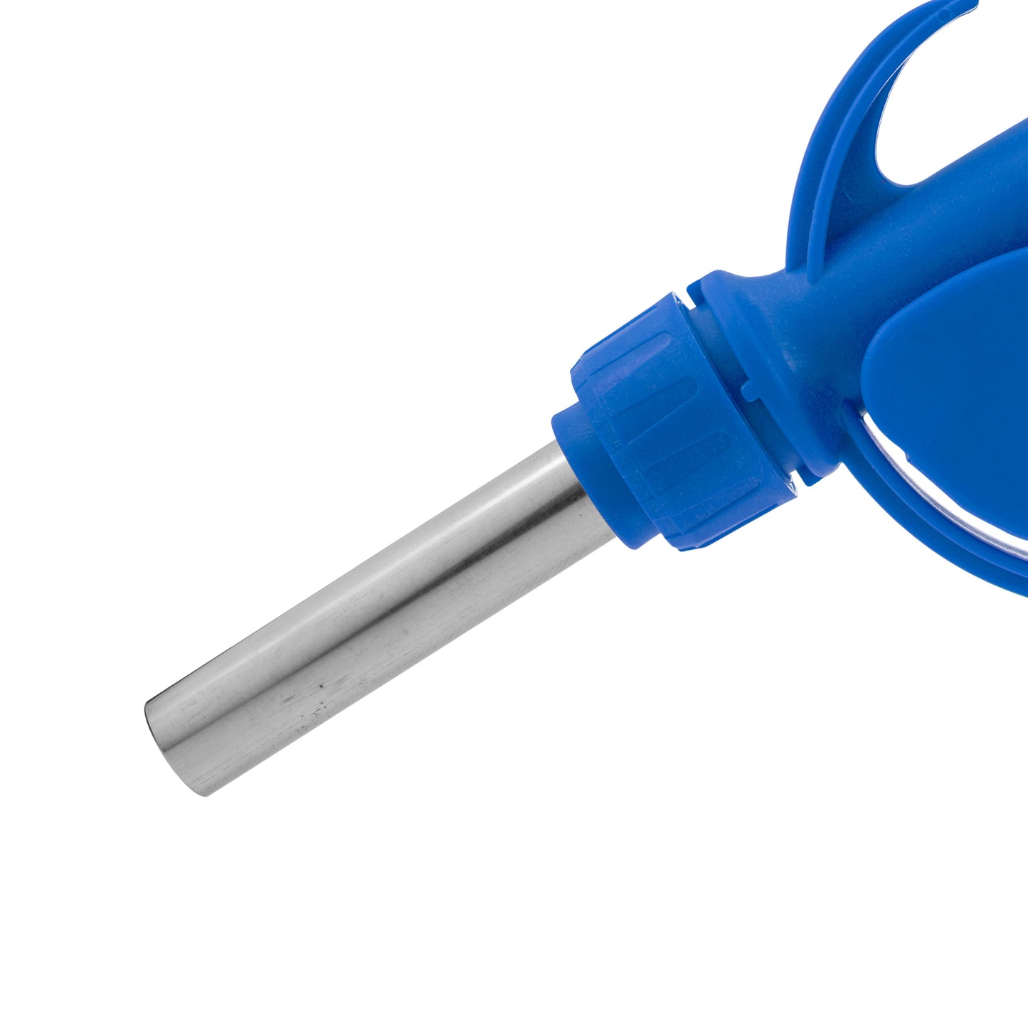 Fuel Nozzle Gun 3/4" Barb Inlet - Metal Outlet (Blue)
