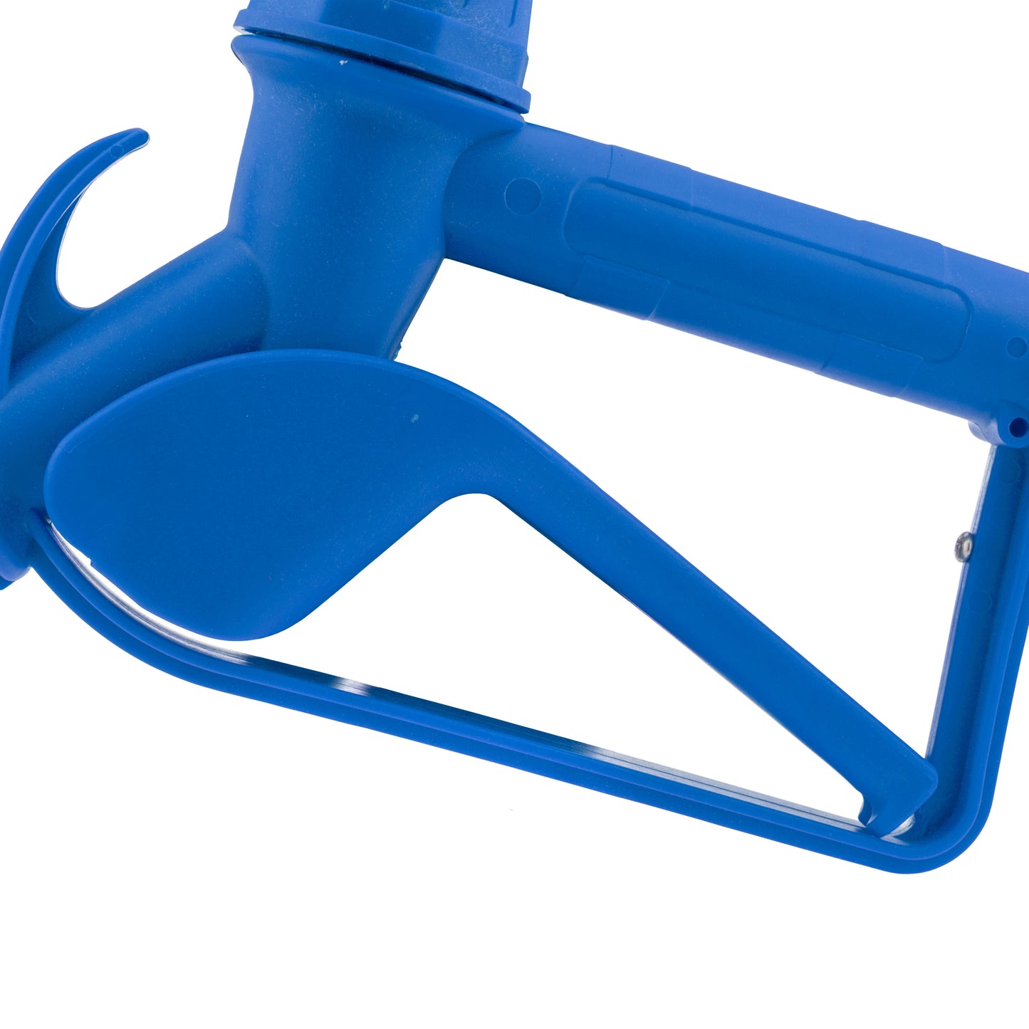 Fuel Nozzle Gun 3/4" Barb Inlet - Metal Outlet (Blue)