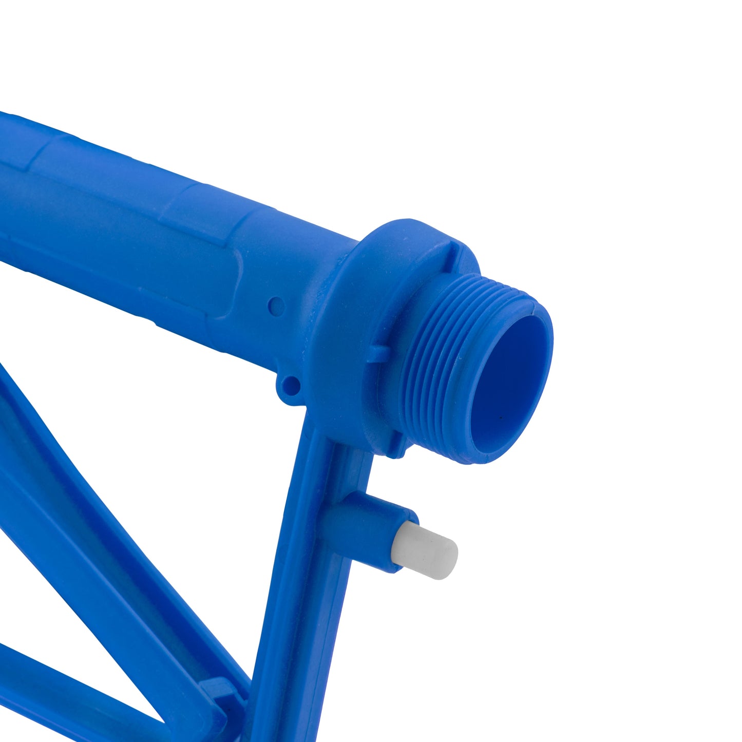 Fuel Nozzle Gun 3/4" Barb Inlet - Metal Outlet (Blue)