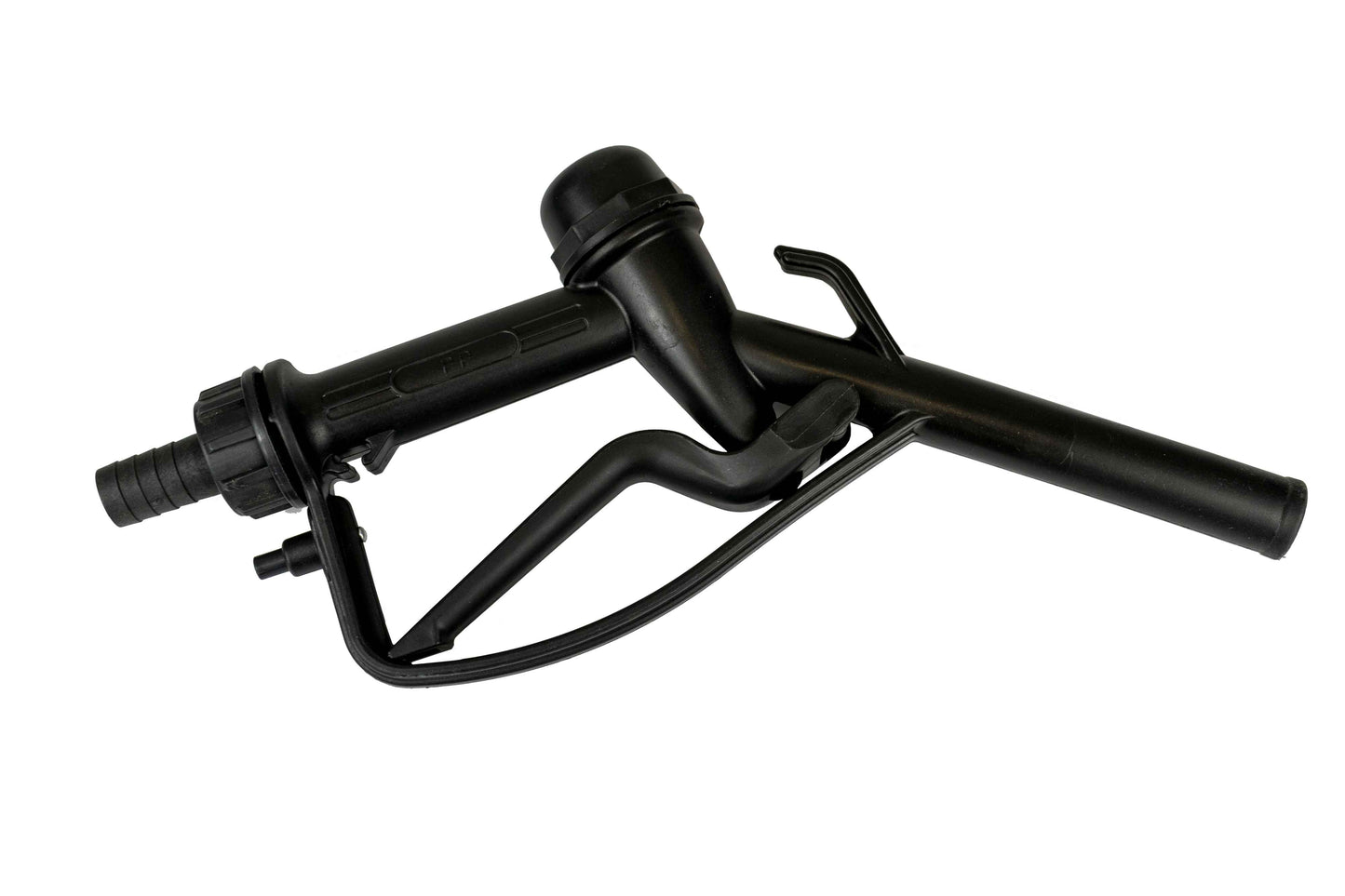 Fuel Nozzle Gun 1" Barb Inlet - 25mm Outlet (Black)