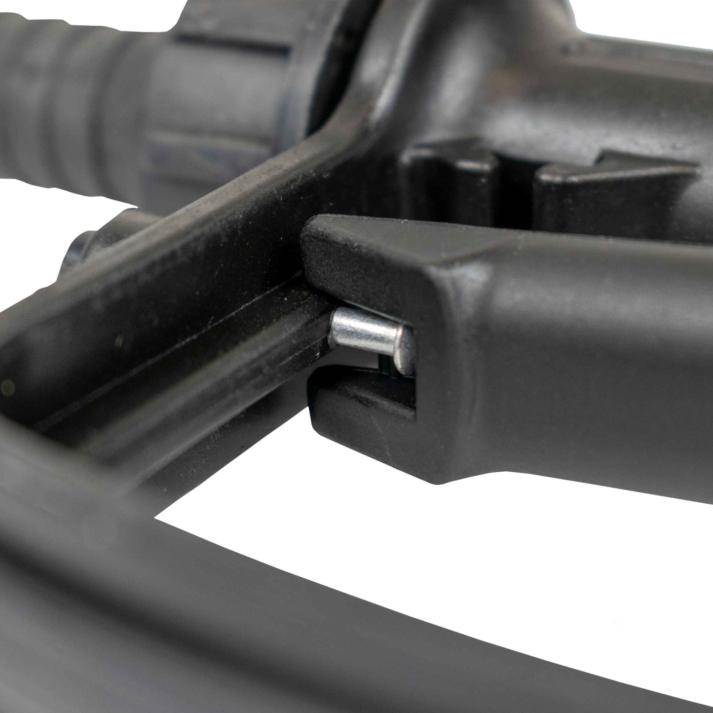 Fuel Nozzle Gun 3/4" Barb Inlet - 25mm Outlet (Black)
