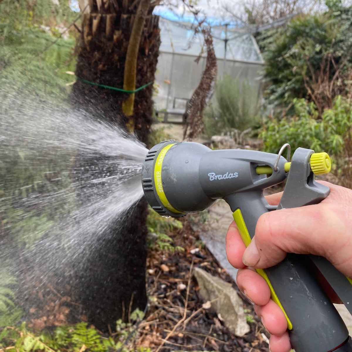 Lime LE-5106 Hose Spray Gun – 8 Patterns & Trigger Lock