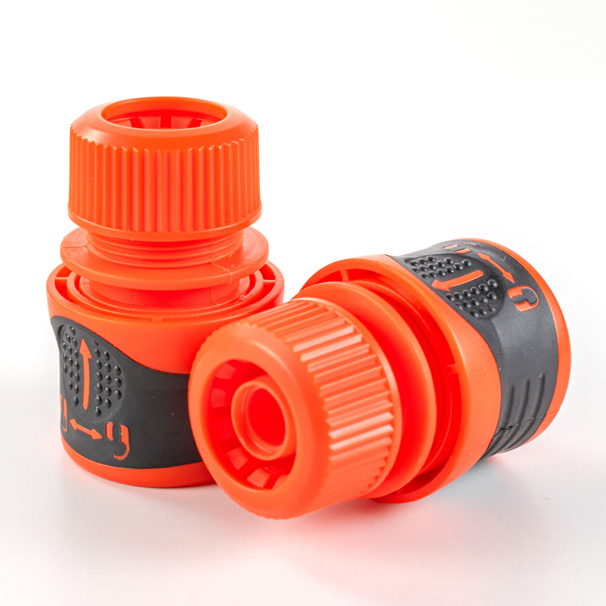 Green ½″ Garden Hose Kit with 2 Orange Lock Connectors