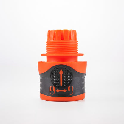 Green ½″ Garden Hose Kit with 2 Orange Lock Connectors