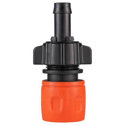 19mm Brass Barb Valve Kit with 13mm Barbed Coupler