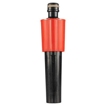 Red & Black 4-Piece Hose Connector Set with Adjustable Nozzle