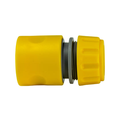 Hose Connectors Set With Spray Nozzle, Yellow
