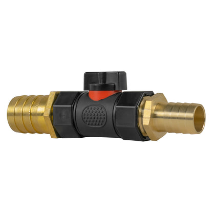 Inline Valve Kit – 19mm Brass Barb to 25mm Brass Barb