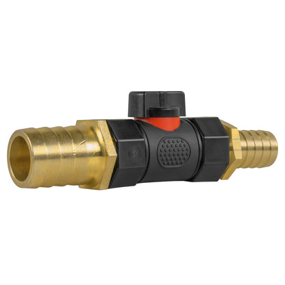 Inline Valve Kit – 19mm Brass Barb to 25mm Brass Barb