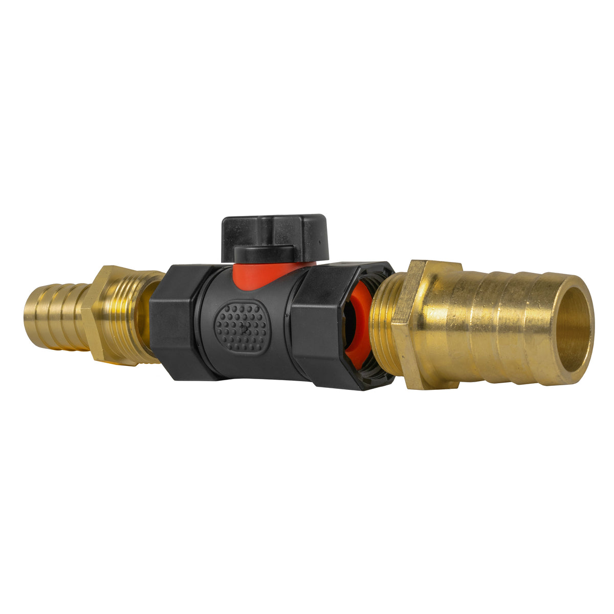 Inline Valve Kit – 19mm Brass Barb to 25mm Brass Barb