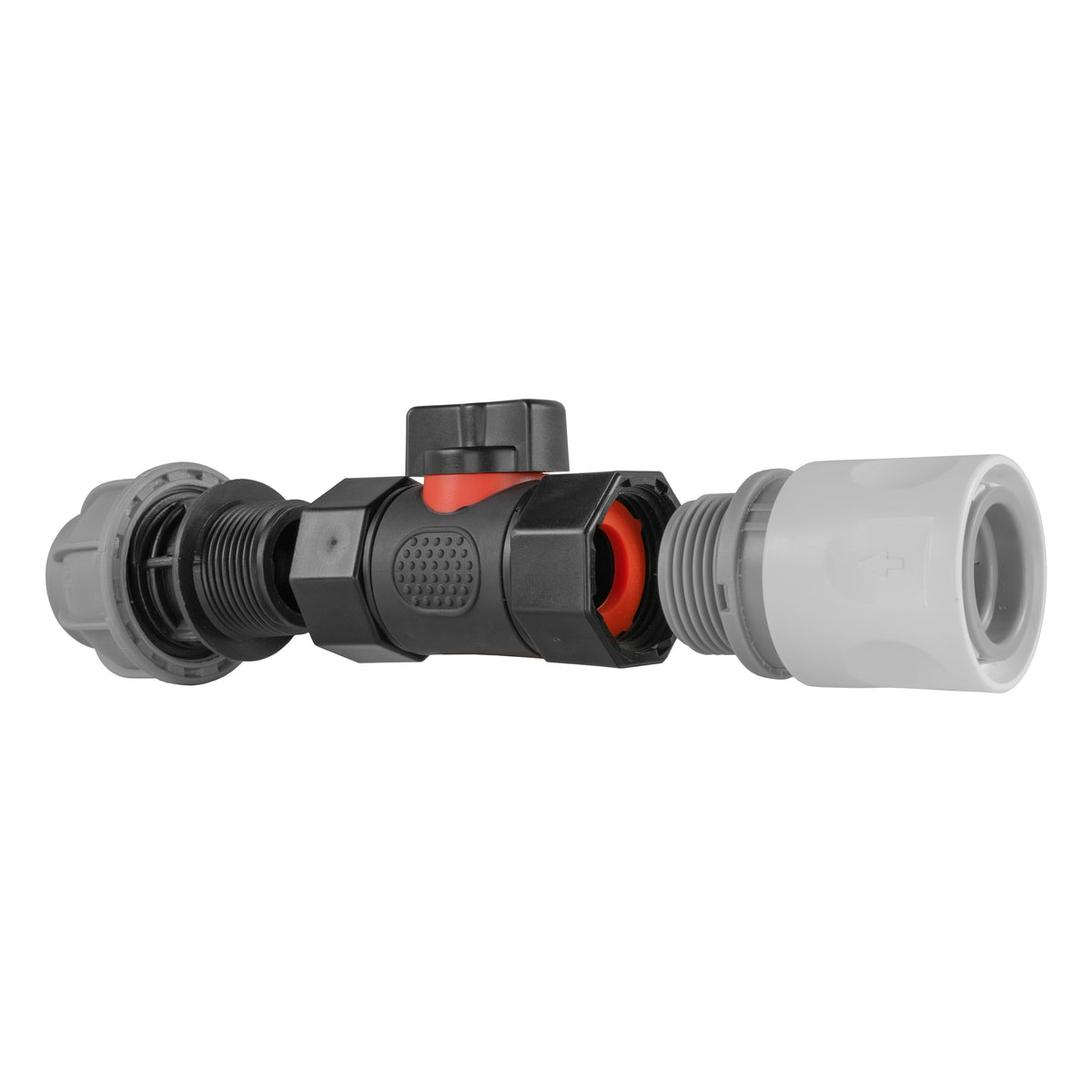 White Line Female Quick Coupling & Valve – 20mm MDPE Connector