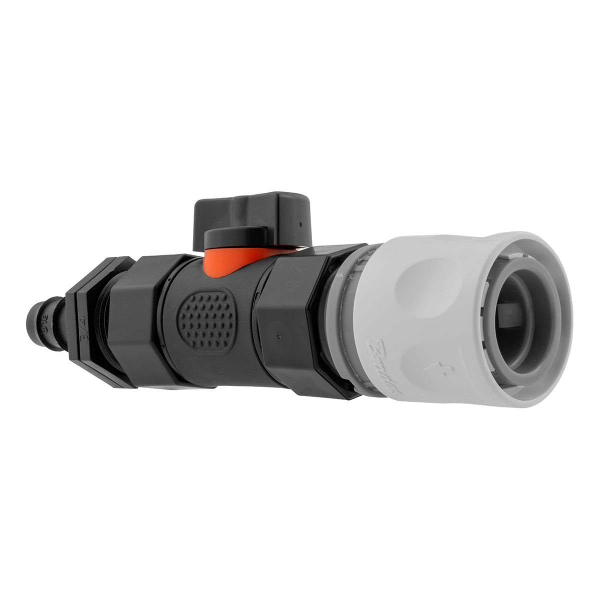 White Line Female Quick Coupling & Valve – 16mm Irrigation Barb