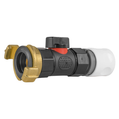 White Line Female Quick Coupling & Valve – Claw Coupling