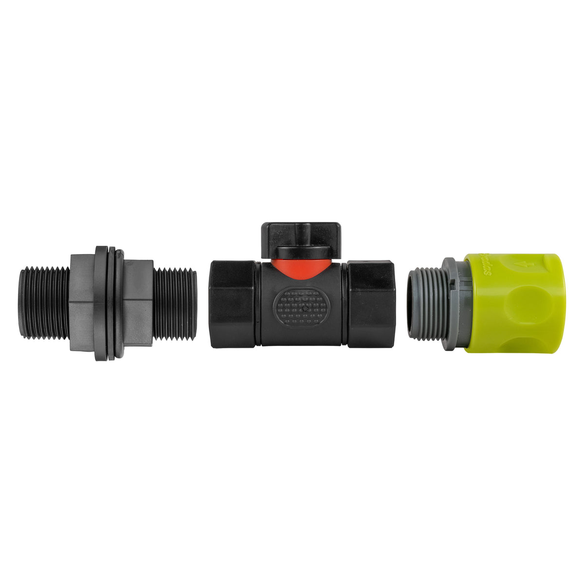 Lime Female Quick Coupling & Valve – Water-Butt Connector