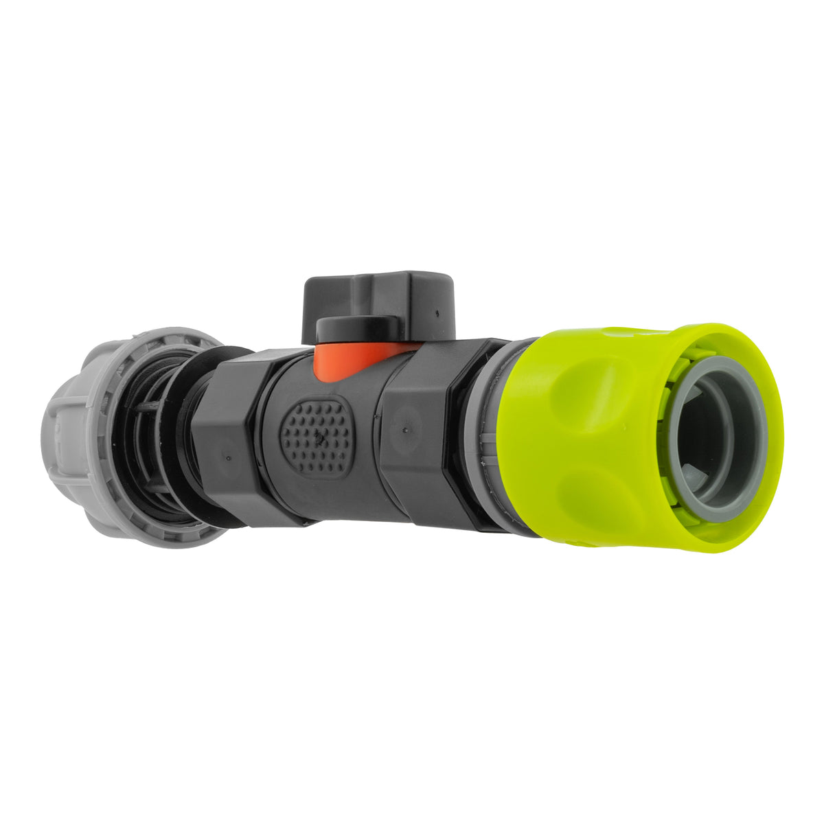 Lime Female Quick Coupling & Valve – 20mm MDPE Connector