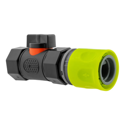Lime Female Quick Coupling & Valve – ¾″ BSP Female Outlet
