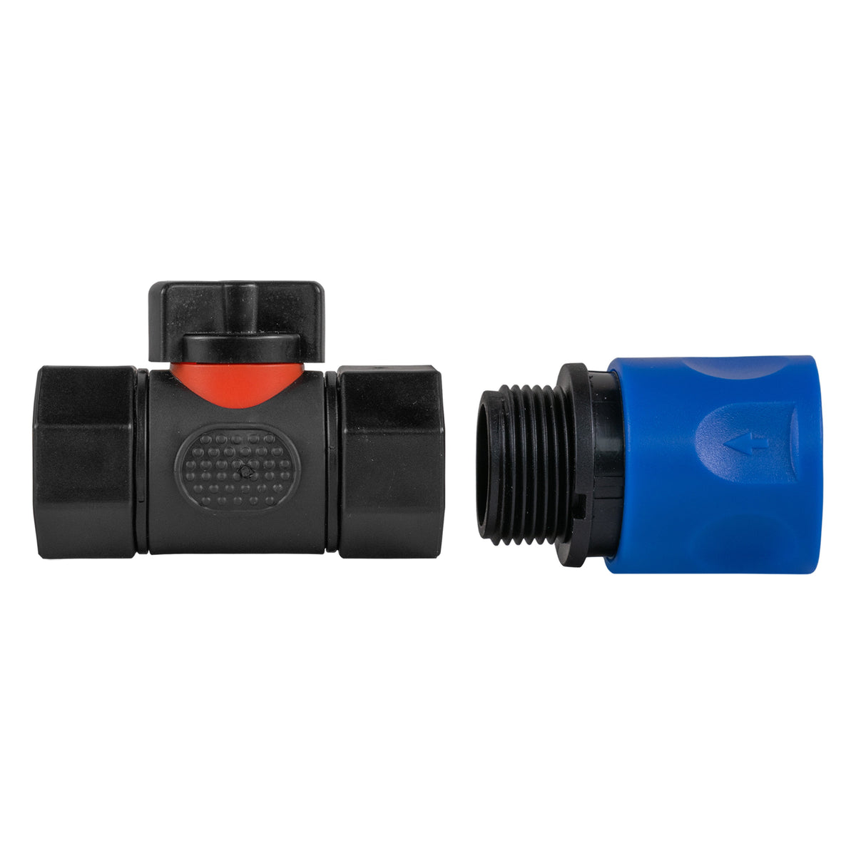 Blue Female Quick Coupling & Valve – ¾″ BSP Female Outlet