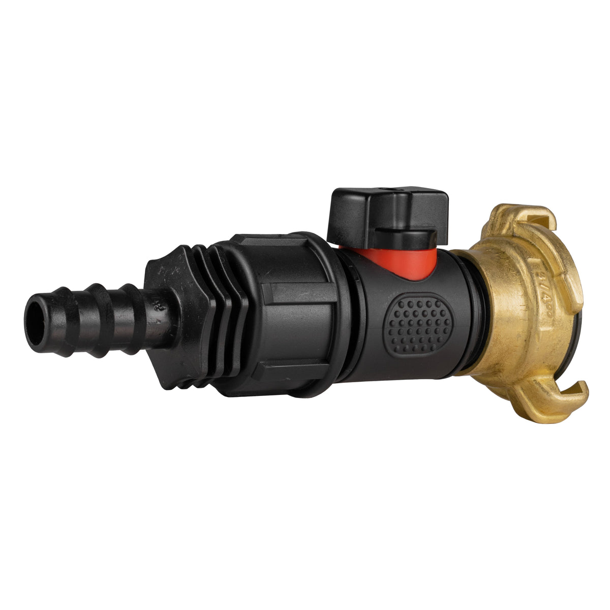 Inline Valve Kit – 16mm Irrigation Barb to Claw Coupling