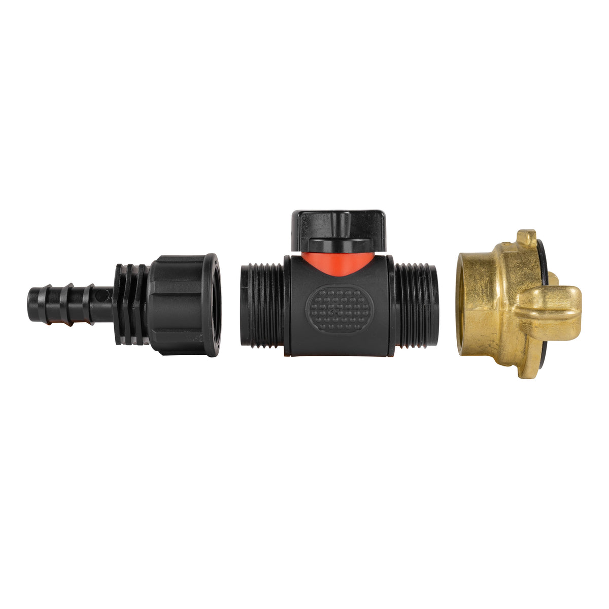 Inline Valve Kit – 16mm Irrigation Barb to Claw Coupling