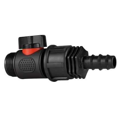 Inline Valve Kit – 16mm Irrigation Barb to ¾″ BSP Male Outlet