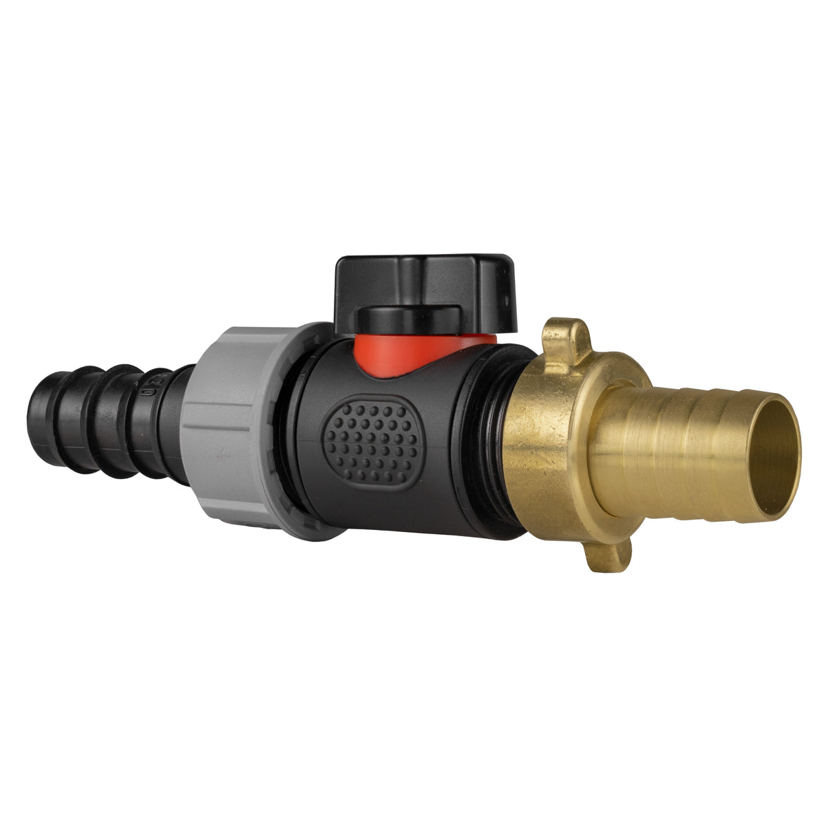 Inline Valve Kit – 20mm Irrigation Barb to 19mm Brass Barb