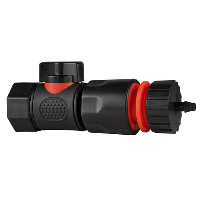 ¾″ BSP Female Valve Kit with 4mm Micro-Barb Coupler