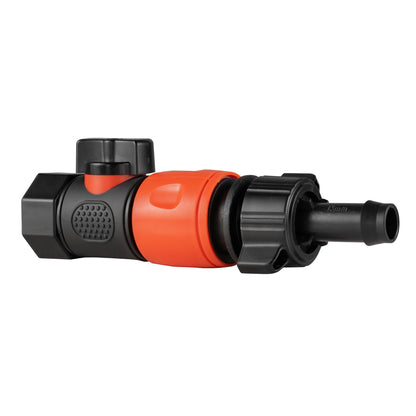 ¾″ BSP Female Valve Kit with 13mm Barbed Coupler