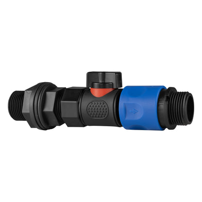 Water Butt Valve Kit with ¾″ BSP Male Coupler
