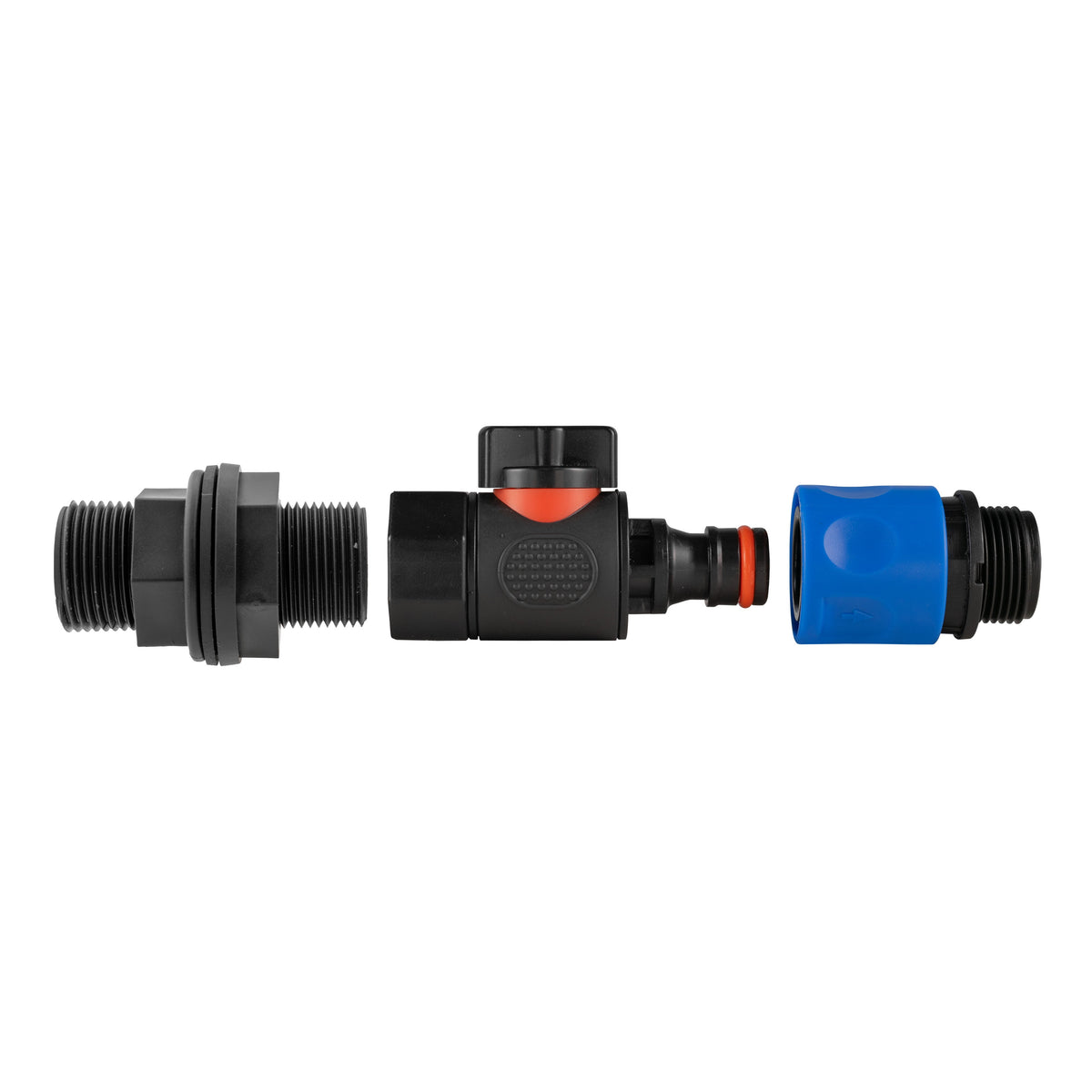 Water Butt Valve Kit with ¾″ BSP Male Coupler